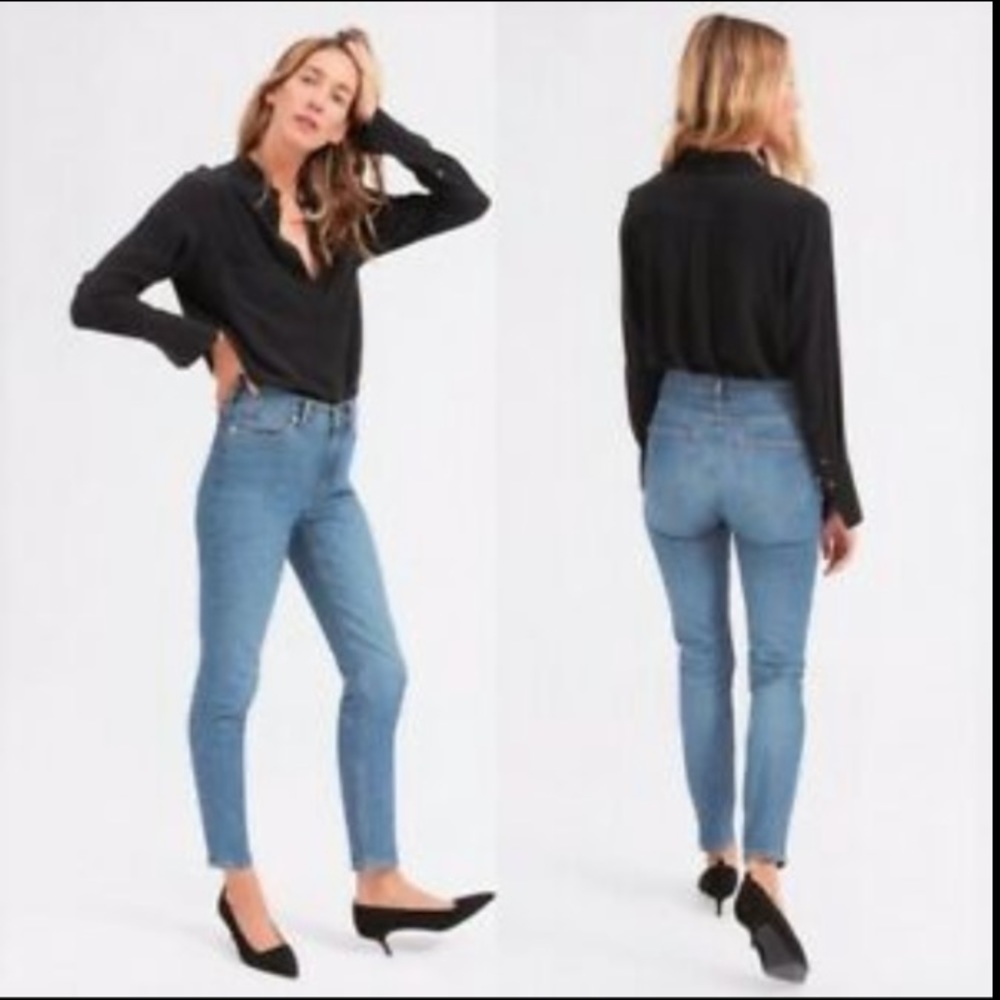 EVERLANE MID-RISE SKINNY ANKLE JEAN, 26